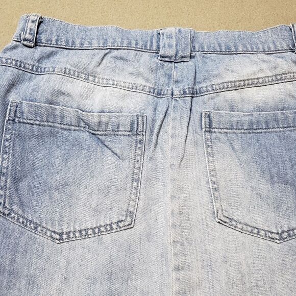 Bella Dahl High Low Mini Skirt Size 28 distressed - Picture 6 of 12